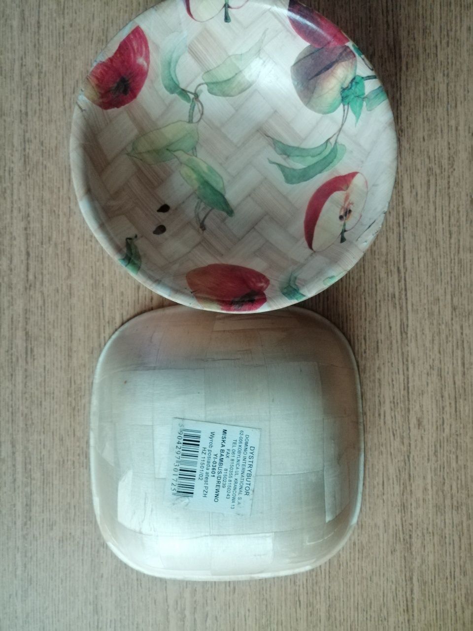 Miseczki bambusowe PRL