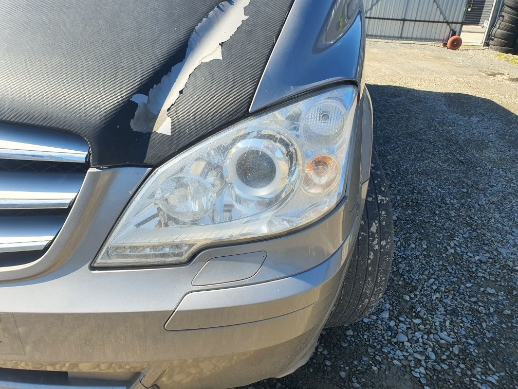 Фара права, ліва лед оптика лінза Mercedes vito w639 112 120 122 2010+