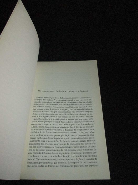 Livro Os Logocratas George Steiner