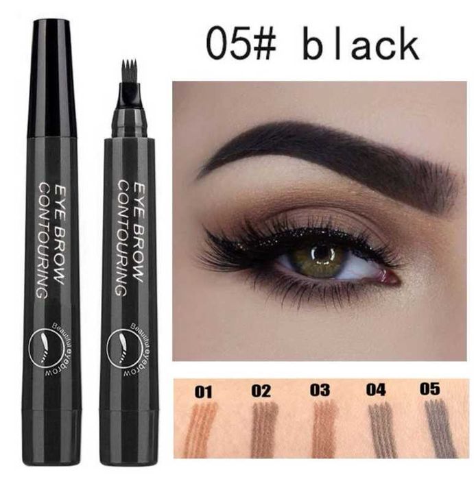 Zestaw pisak do brwi plus szablony