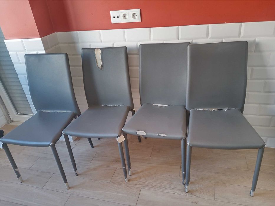 Cadeiras de cozinha para restauro