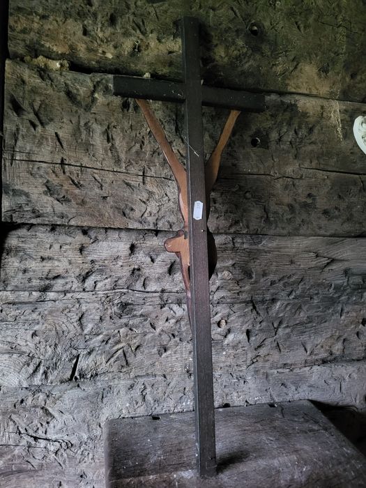 Drewniany krzyż 62 cm