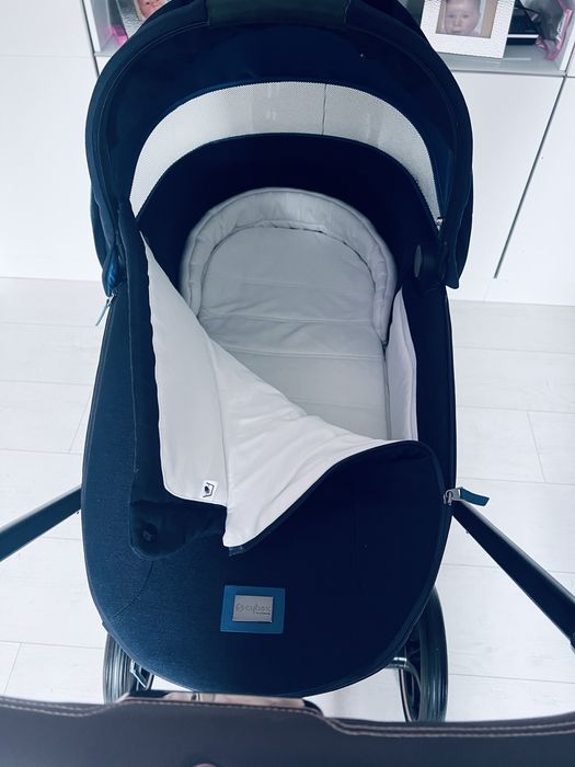 Cybex priam 4.0 rose gold komplet z 2 stan idealny