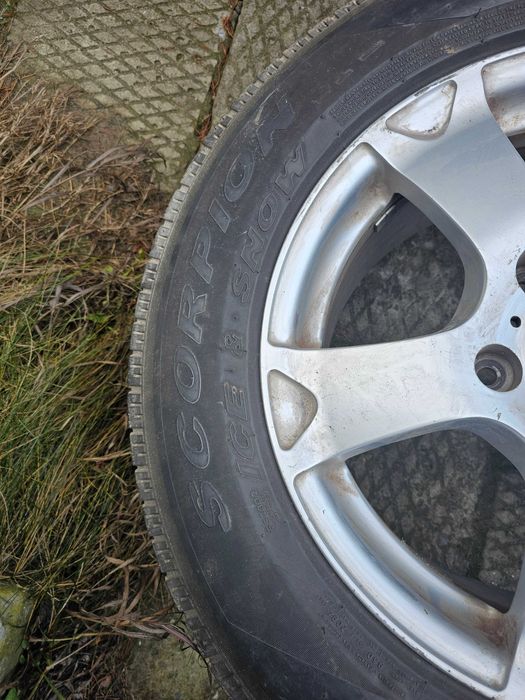 Koła zimowe VW Touareg 7L 5x130 255/60/17  Sprinter Ducato
