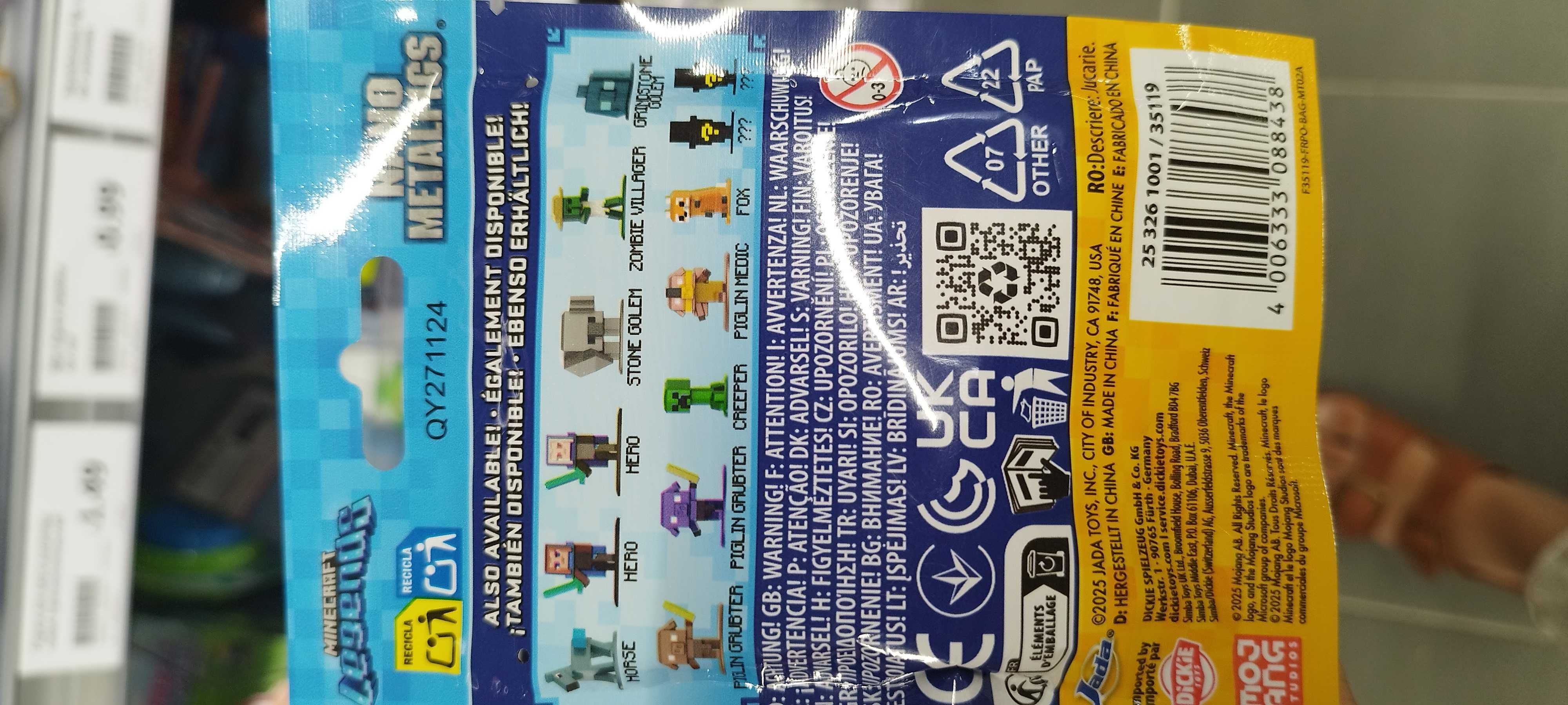 Saquetas figura surpresa