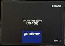 Dysk SSD Goodram CX400 Gen. 2 256GB 2,5" SATA III