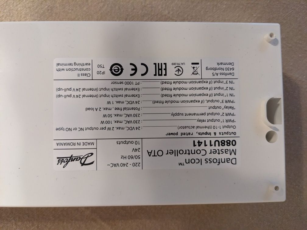 Danfoss Icon master controller OTA 088U1141 regulator nadrzędny 10 w.
