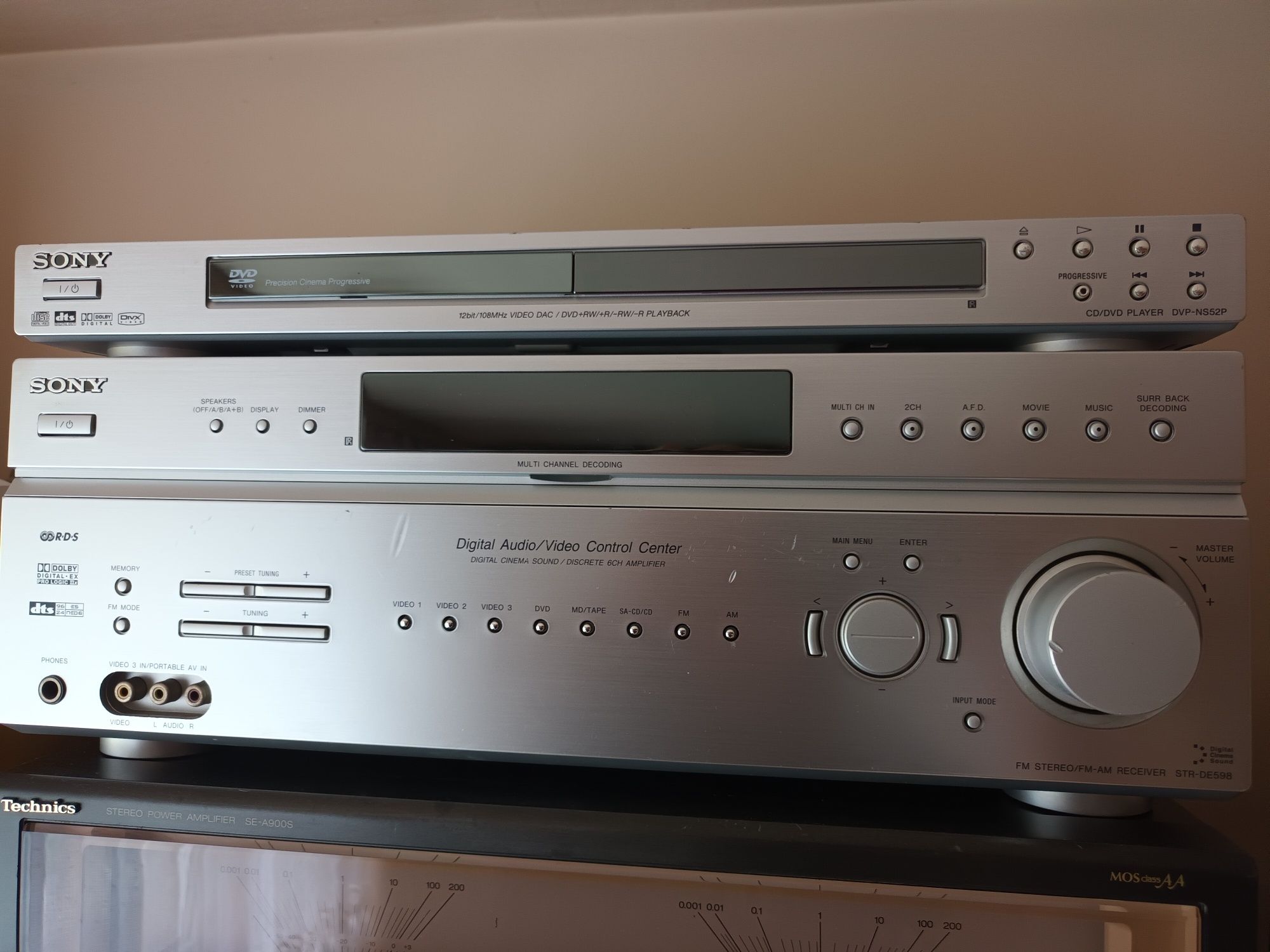Sony Amplituner + DVD