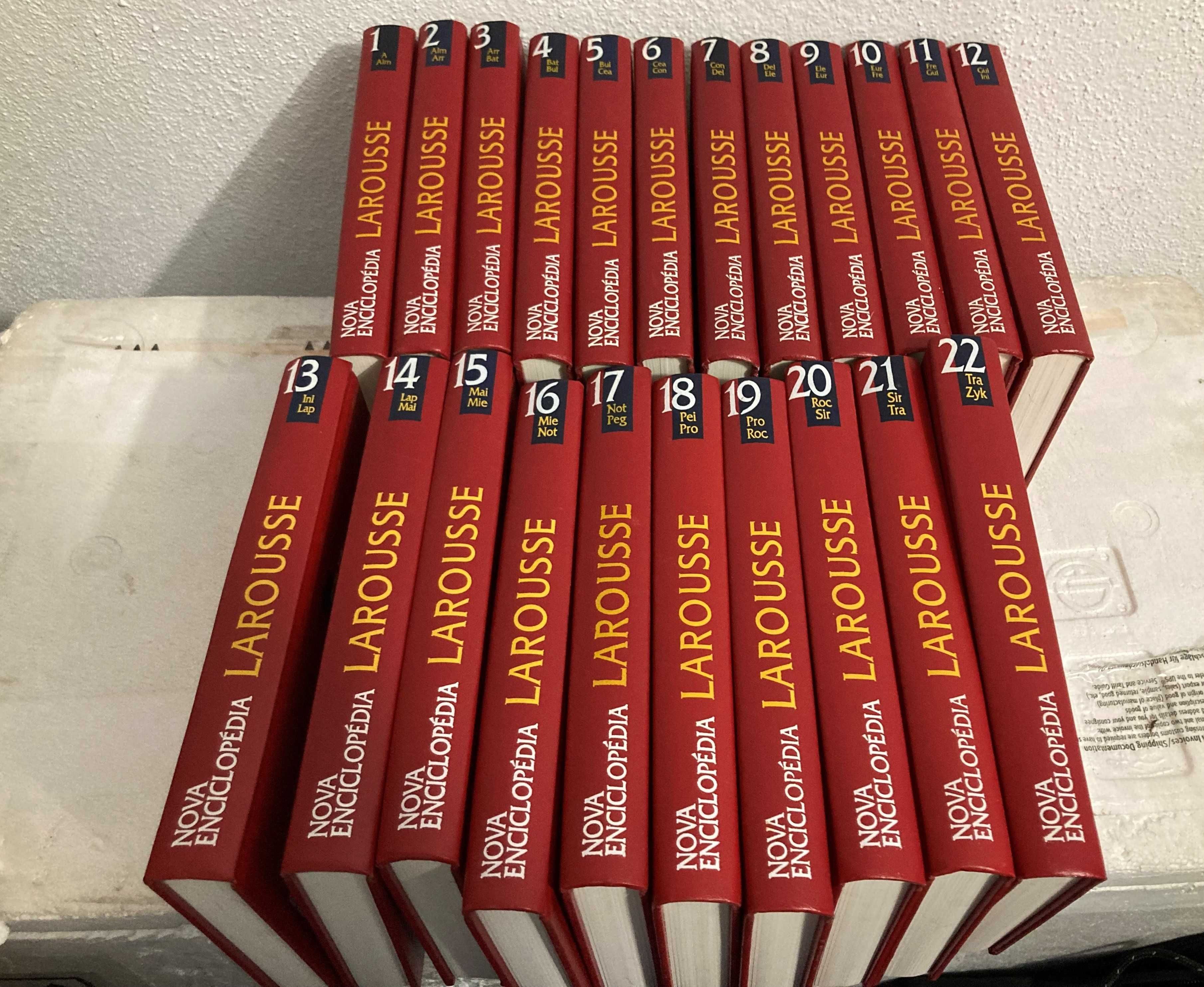 Nova Enciclopédia Larousse - 22 Volumes