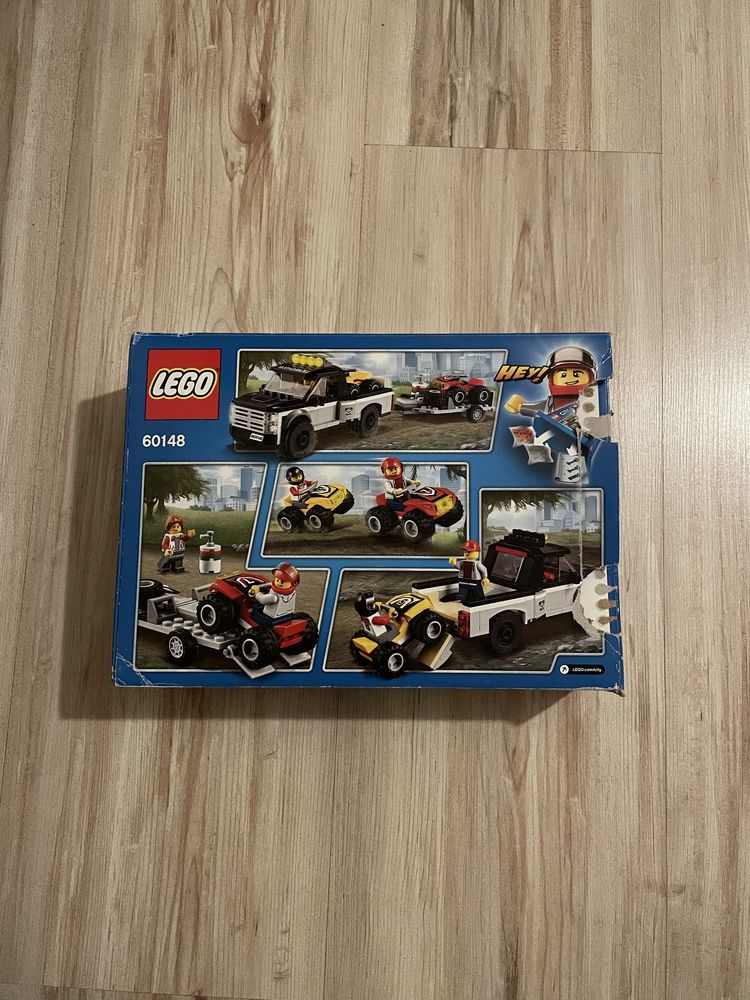 Zestaw LEGO CITY - wyścigowy zespół quadowy 60148