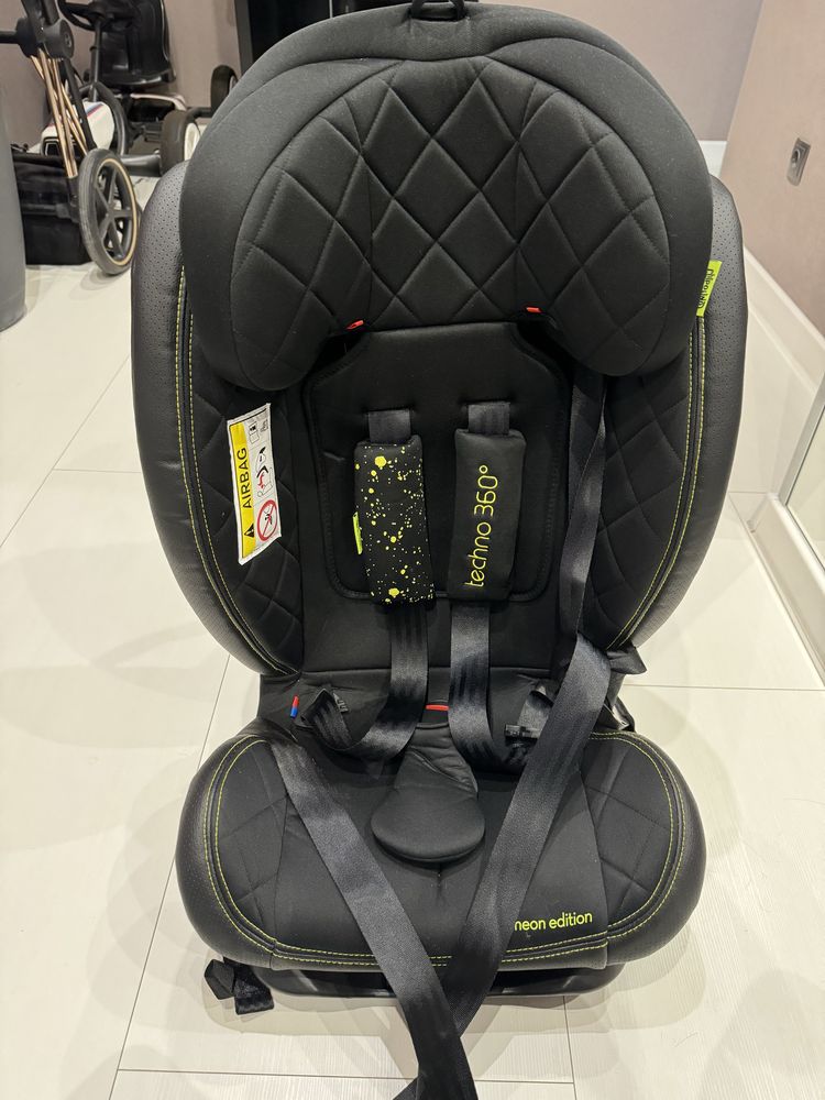 Автокресло Chipolino - Техно, 360ᵒ, 0-36 kg, с IsoFix