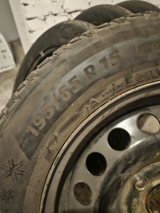 Koła felga stalowa 195/65 R15 Michelin Alpin5
