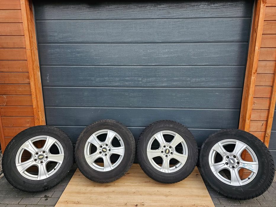 FELGI ALUMINIOWE KOŁA OPONY ZIMOWE OPEL ANTARA CHEVROLET CAPTIVA 17 CALI 5X115 ET43 235/65/17