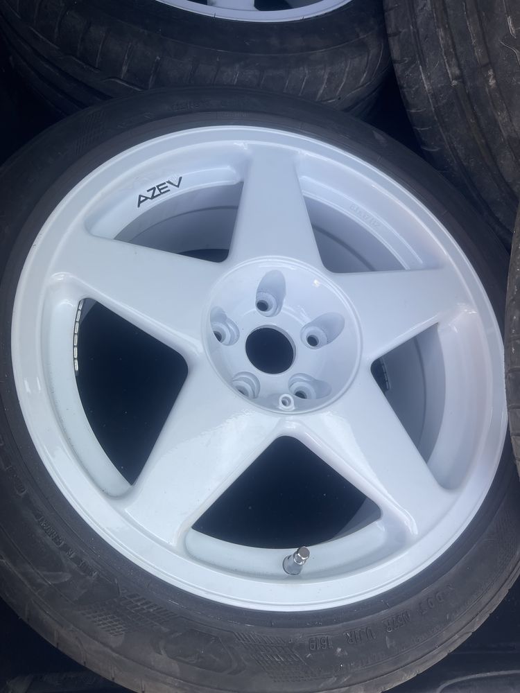 Jantes 5x112 17 Azev novas com pneus