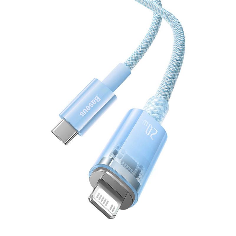 Kabel szybko ładujący Baseus USB-C do Lightning Explorer Series 2m,