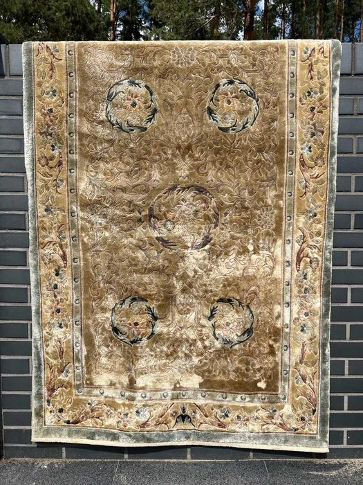 Vintage jedwabny dywan  CHIŃSKI 190x123 galeria 9 tyś