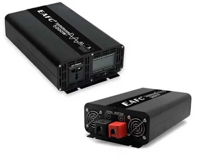 EAFC 5000W інвертор 12-220V чиста синусоїда новий