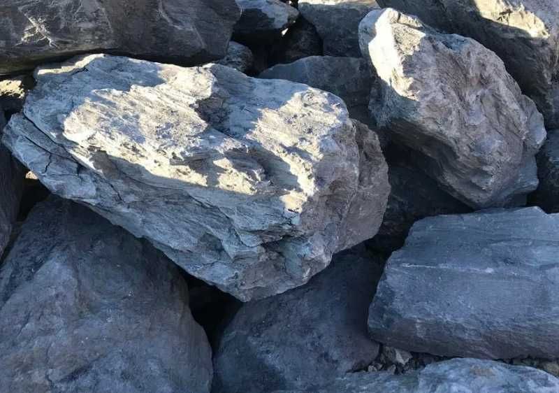 ŁUPEK FILITOWY - Czarny Kamień Akwarium Terrarium Ogrodu Skałka Filit