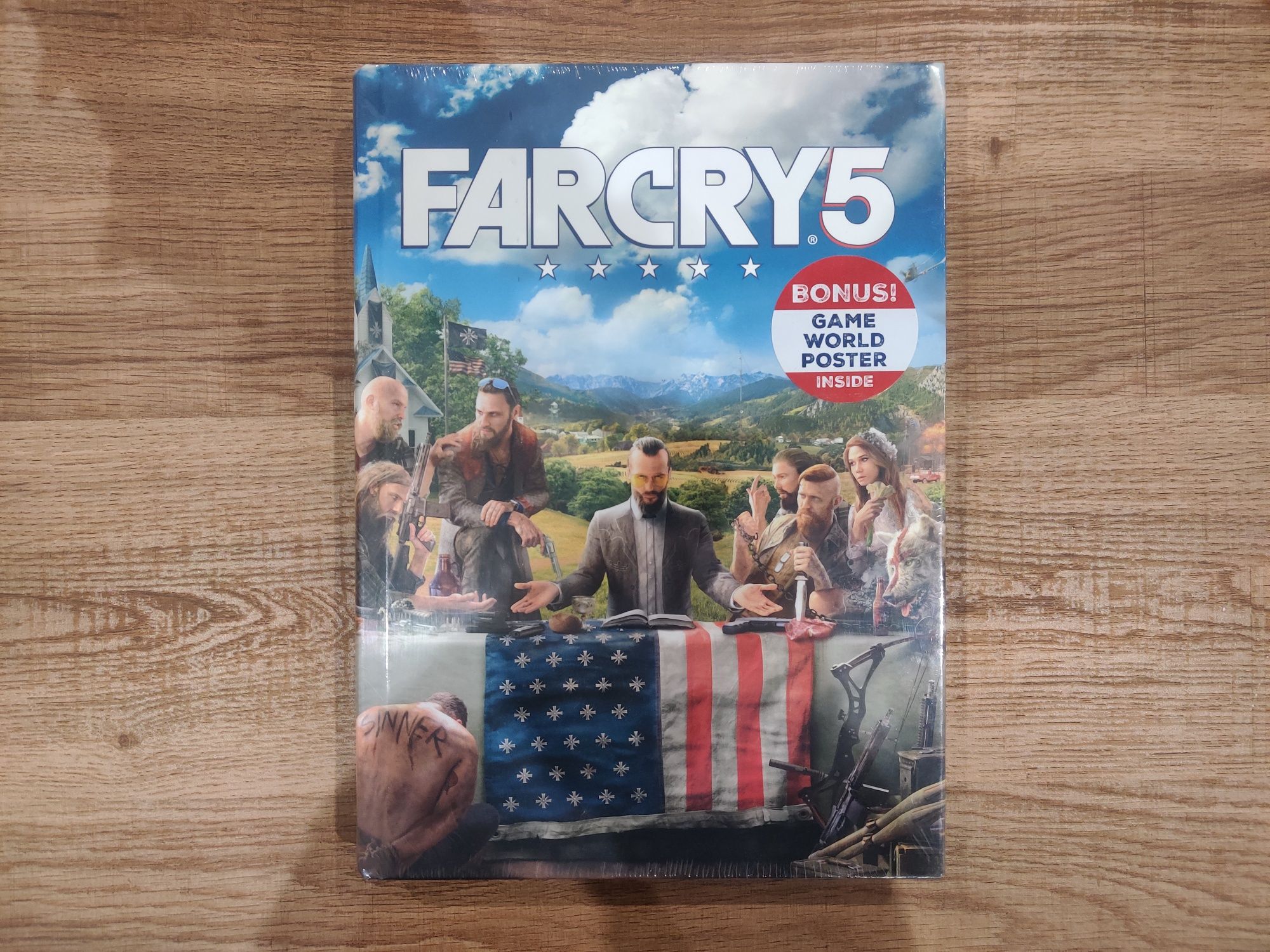Far Cry 5 Collector's Edition Guide selado