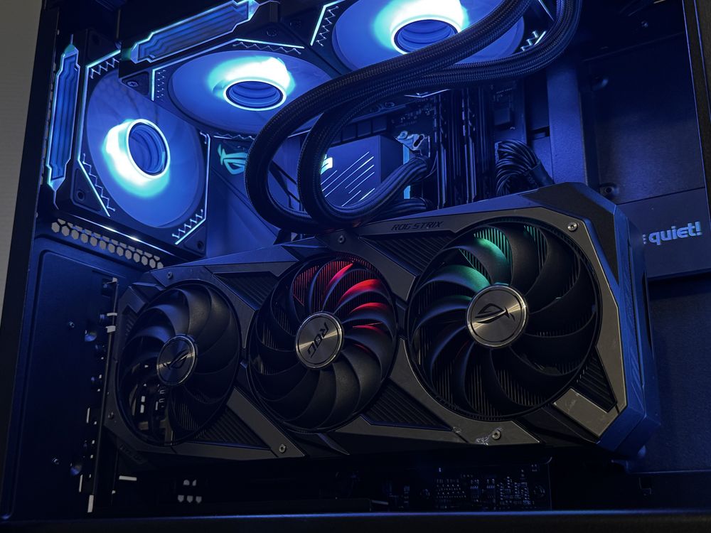 Mocny! Komputer RTX/Ryzen 7/Asus ROG/AIO/750w/SSD/DDR4