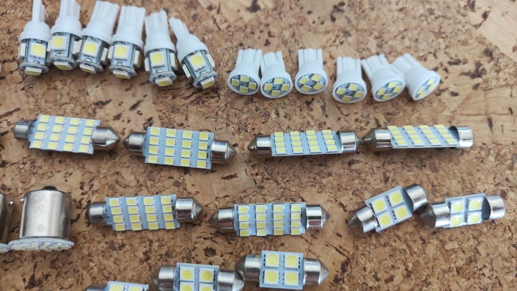 Lâmpadas led automóvel venda ao par