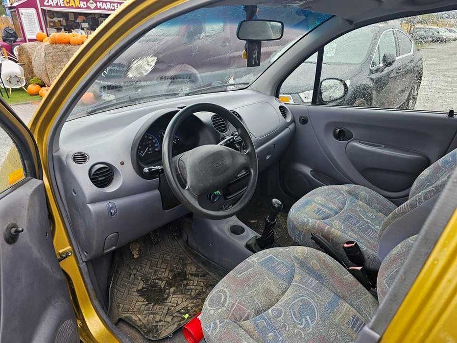 Daewoo Matiz 1999r/0,8 benzyna/opł aktualne/zdrowe blachy/49tys przebi
