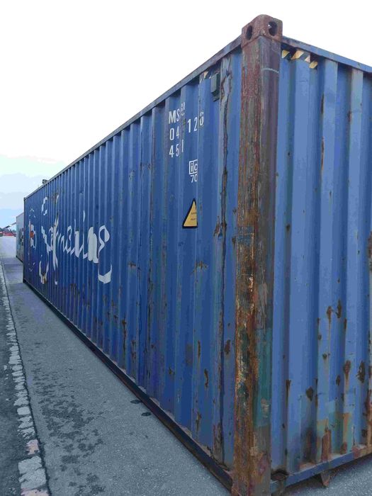 Okazja Kontener morski magazynowy 40'HC podwyższany 12 m