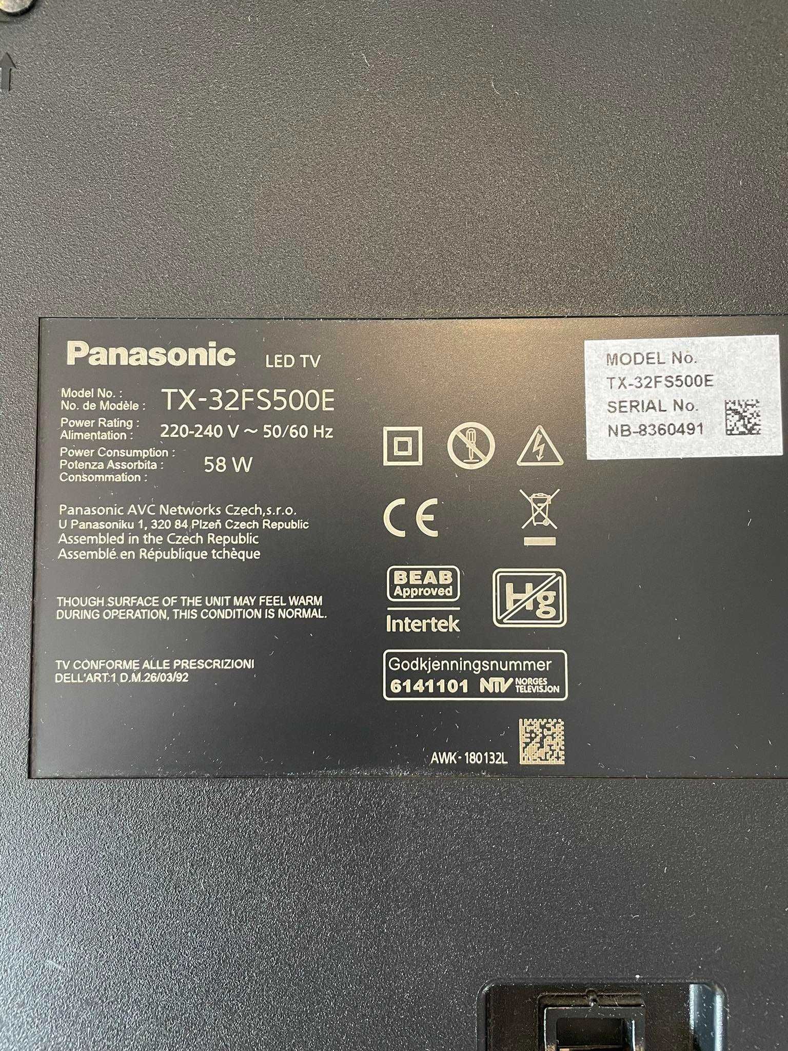 Telewizor PANASONIC TX32FS500E 32" LED