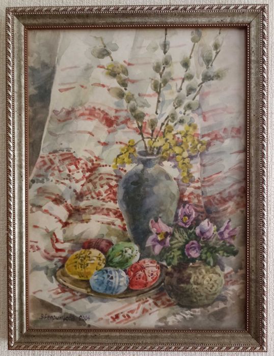 Картини Е. Репринцивої. Акварель.