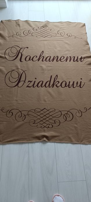 Koc dla dziadka prezent