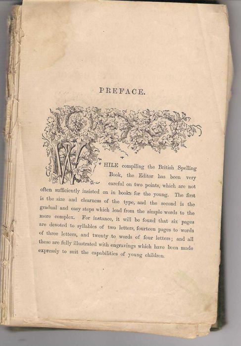 Livro antigo de 1905 - estudo do inglês