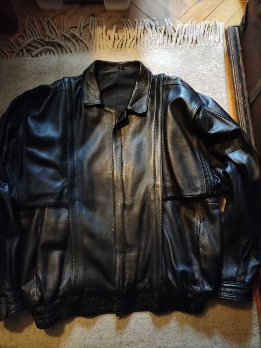 kurtka skórzana męska z odpinanymi rekawami
