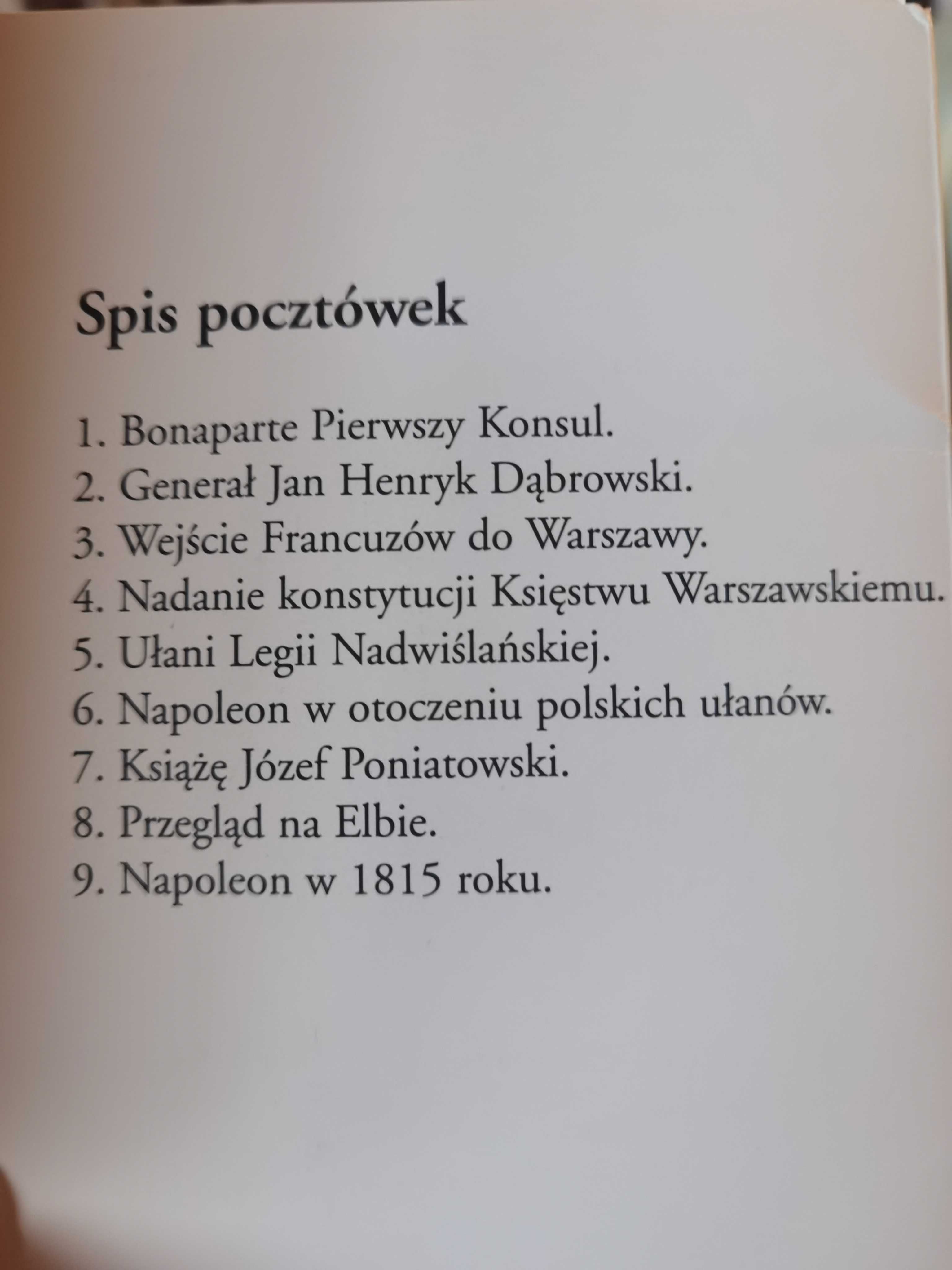 Pocztówki Napoleon, Legiony i Księstwo Warszawskie