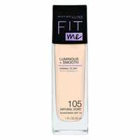 Maybelline Fit Me Podkład Rozświetlający Natural Ivory 105, 30ml