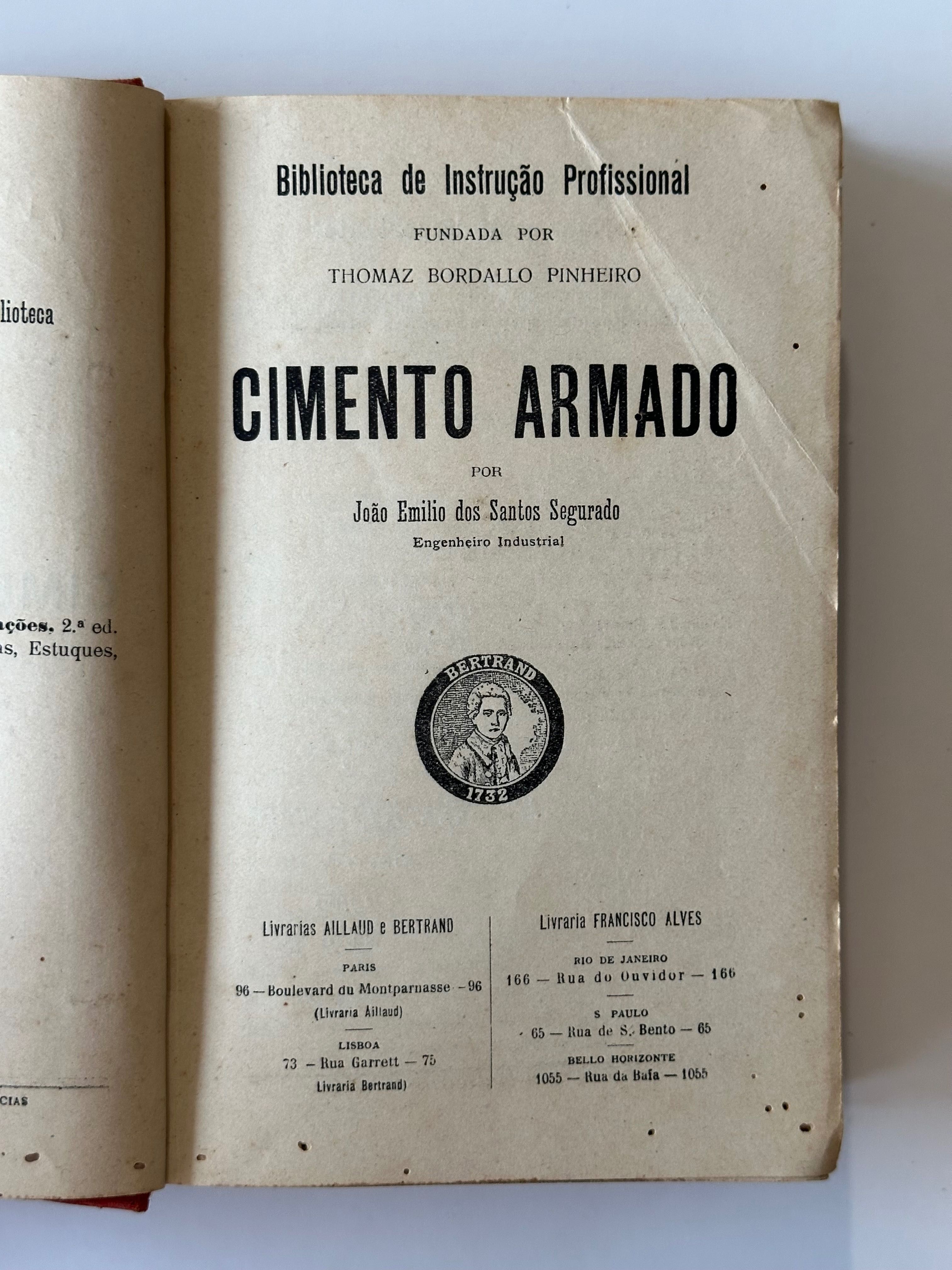 Biblioteca de Instrução Profissional: Cimento armado
