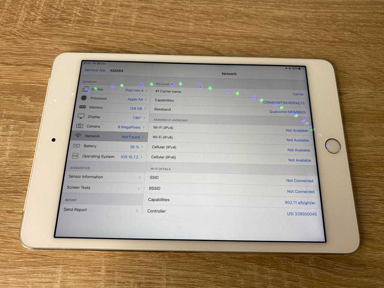 Apple iPad mini 4 Wi-Fi + Cellular sіm 128гб ідеал