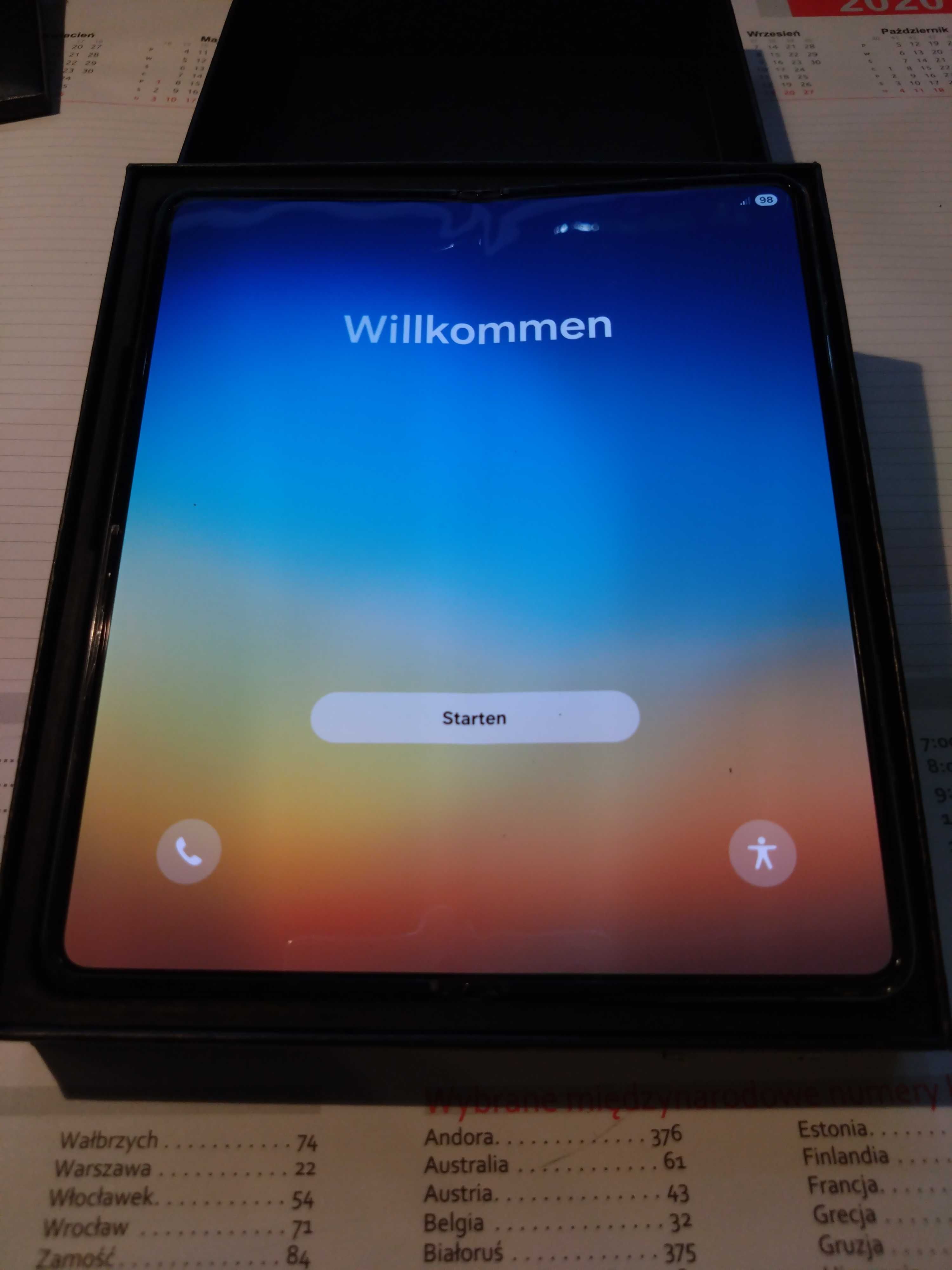 Samsung Fold 4 zielony
