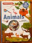 Książka po angielsku z magnesami Animals Zwierzęta seria Magnetology