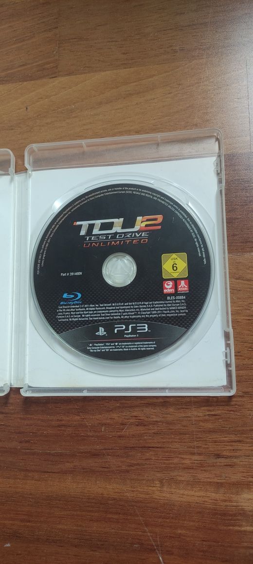 Gra TDU 2 Test Drive Unlimited  PS3 PlayStation polska wersja