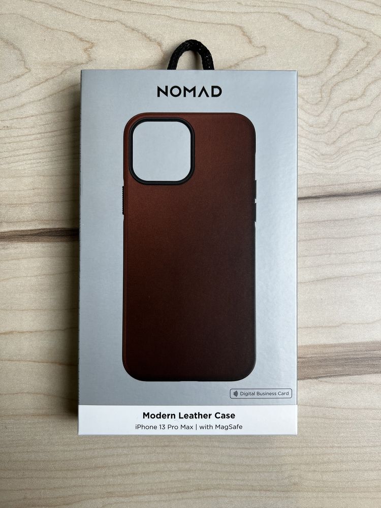 Capa pele Nomad MagSafe (iPhone 13 Pro Max)