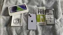 iPhone 14 Purple 128GB bateria 100% jak nowy
