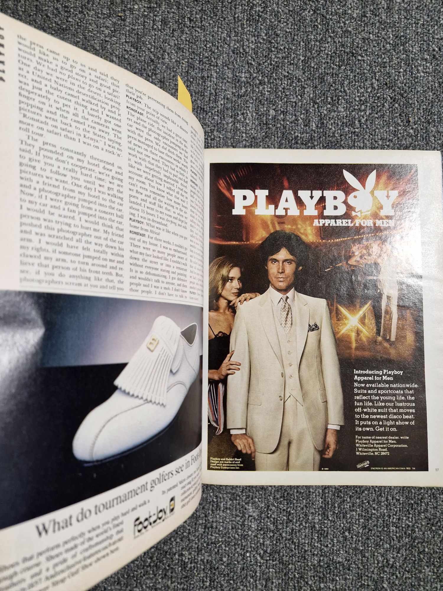 9750. "Playboy" Czasopismo język angielski