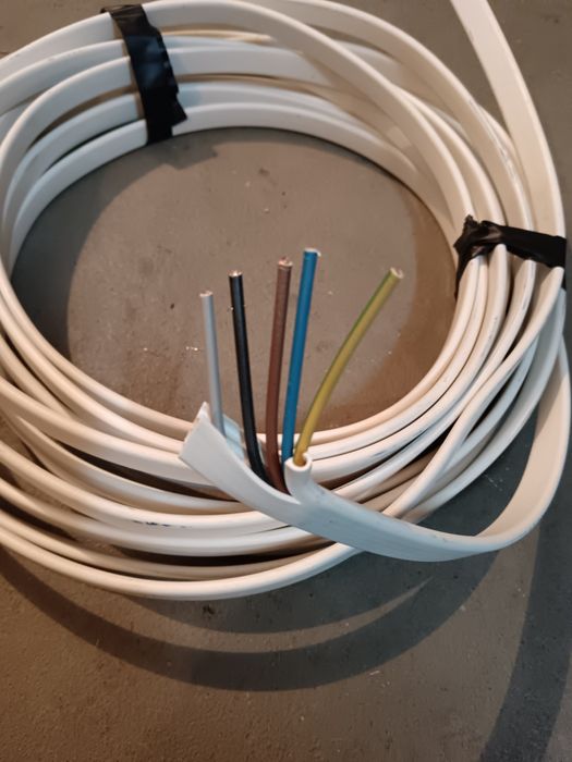 Przewód YDYp 5x2,5mm2 płaski