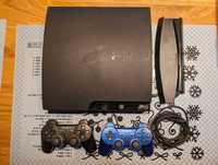 PlayStation 3 Slim 120 GB 2 oryginalne pady 12 gier