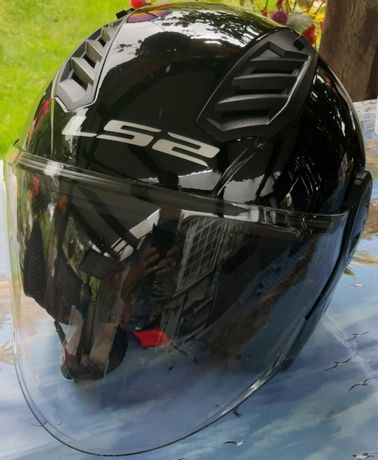 Kaski motocyklowe 2 szt rozm 54-56
