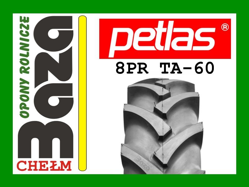 BAZA Opona 13.6-36 PETLAS Turcja 8PR Mocna Gruba + Tani Kurier !