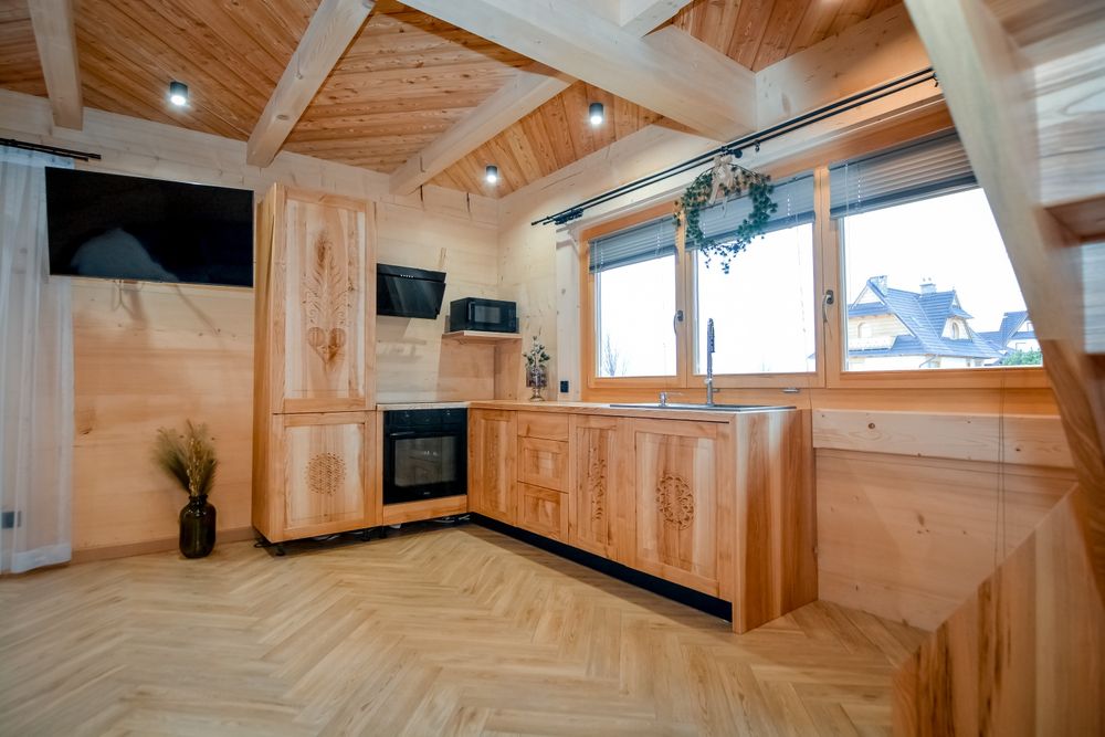 Balia  piękny duży góralski domek 8 osób apartamenty z cud