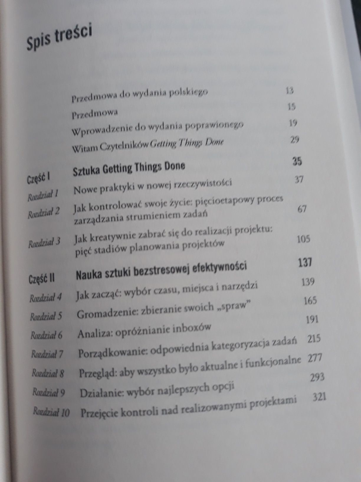 Getting Things Done czyli sztuka bezstresowej efektywności David Allen
