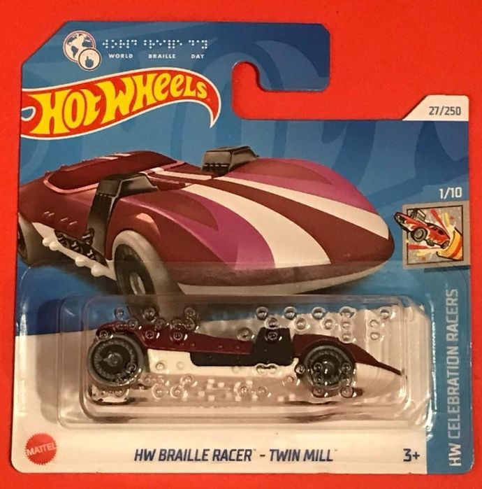 Hw Braille Racer - Twin Mill Hot Wheels 2024