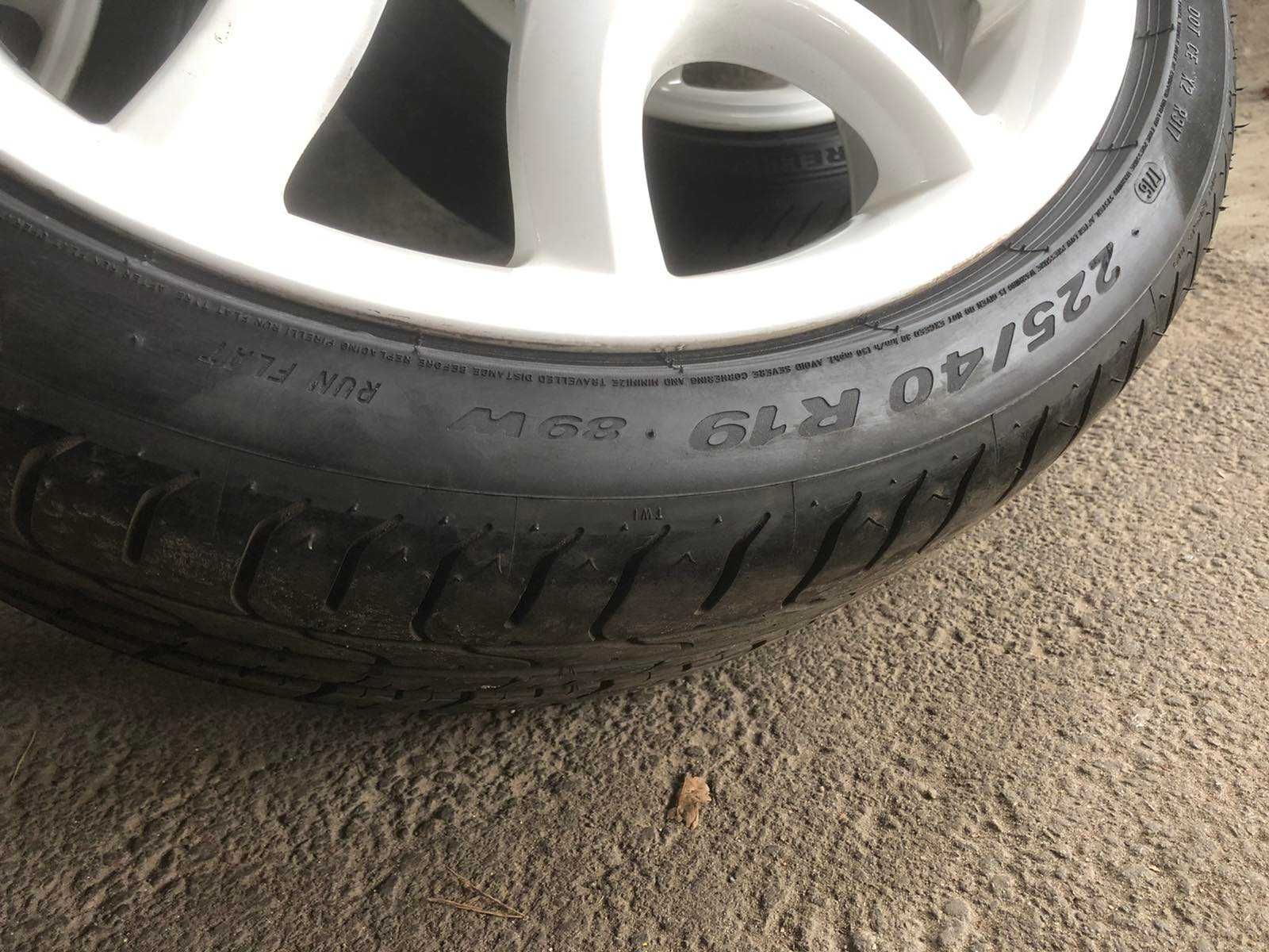 Диски оригінал на R60 Mini R19 5x120 + Pirelli PZero 225/40/19 RunFlat